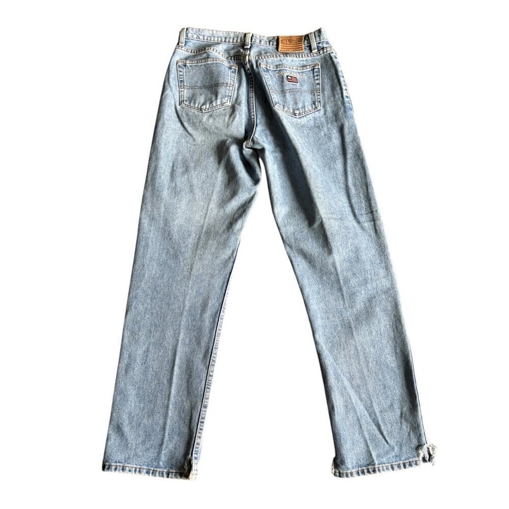 Vintage Ralph Lauren Polo Light Blue Jeans - Picture 2 of 8